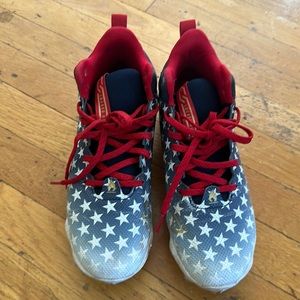 Under Armour USA cleats size 6